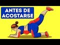 Haz un entrenamiento de 8 minutos antes de acostarte y mira lo que sucede en un mes