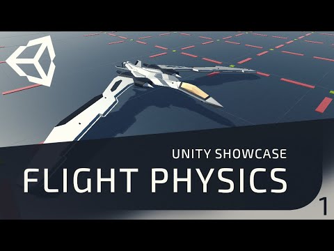 Flight System Showcase with Unity's Game Engine