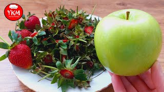 The Miracle of Apple and Strawberry 😮 Cuts Cough Like a Knife 💯 Expectorant ❗ Natural remedy for Flu