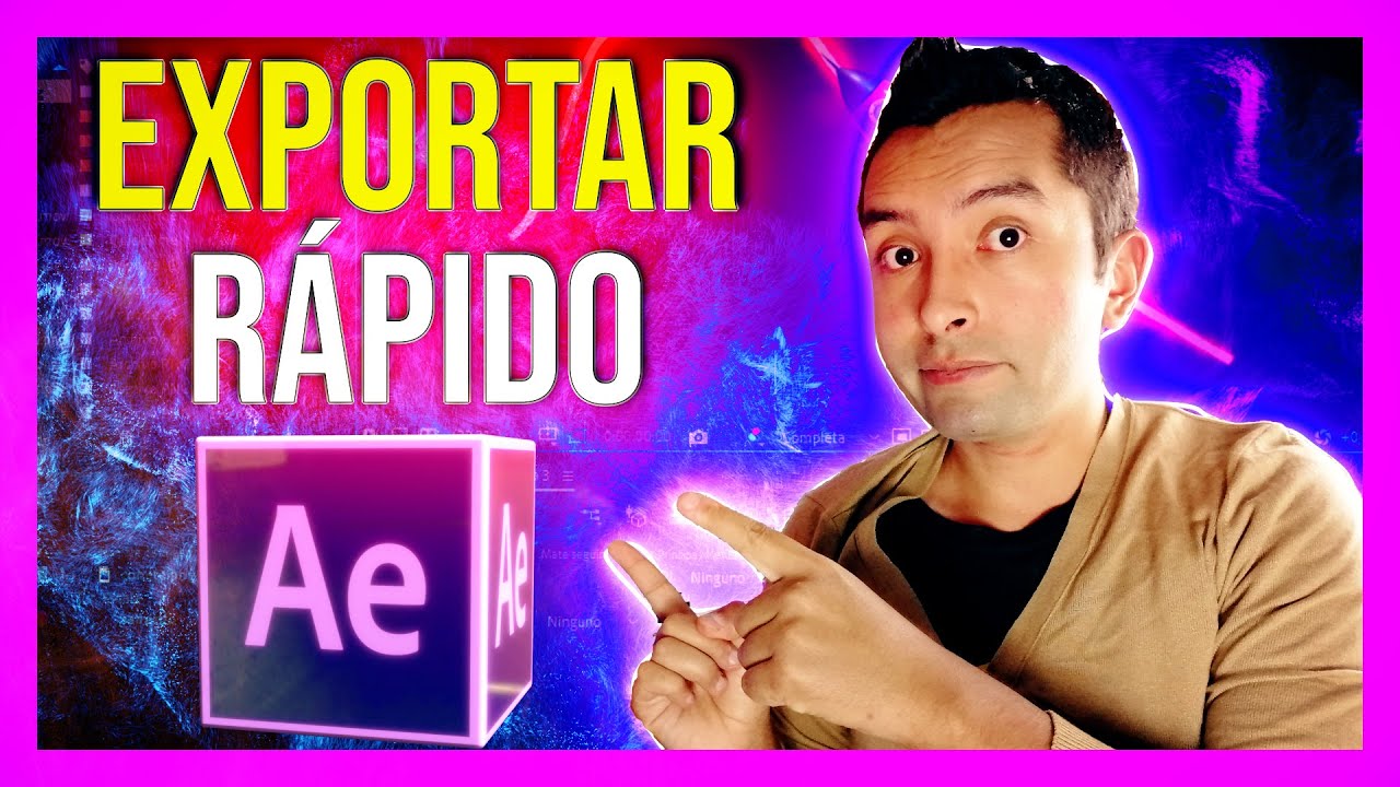 COMO Exportar After Effects a MP4 FACILMENTE🎞️👾 ( RENDER After Effects