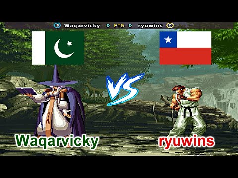 SNK vs. Capcom - SVC Chaos Super Plus - Waqarvicky vs ryuwins FT5
