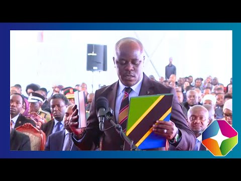 JUMAA AWESO ALIVYOKULA KIAPO CHA WAZIRI WA MAJI NA UMWAGILIAJI