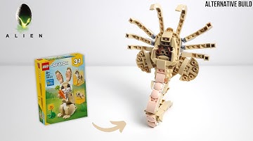 Lego Alien Facehugger - Alternative Build from 31162 Cute Bunny