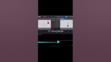 Particle noise & String Model oscillators in Elastic OSC for iPad. Based on Plaits Eurorack. #synth