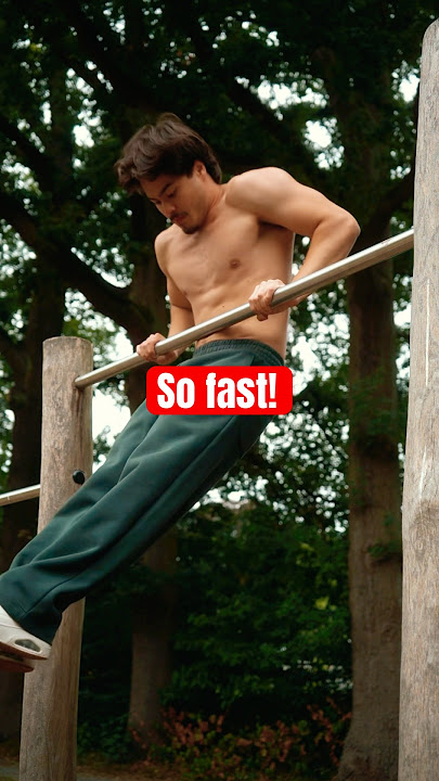 Fast vs slow pull ups? #calisthenics #fitness #bodyweight #pullups #gym