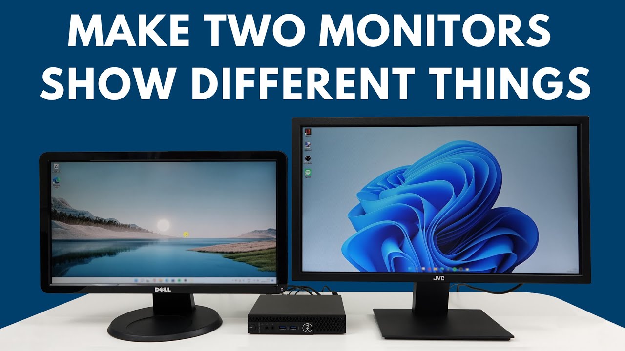 Comment configurer le double Monitors dans Windows [2 Monitors, 1 pièce] -  Geekflare