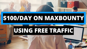 How to Make $100 day with Maxbounty and Free Traffic