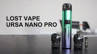 Unboxing Lost Vape Ursa Nano Pro Pod System Kit