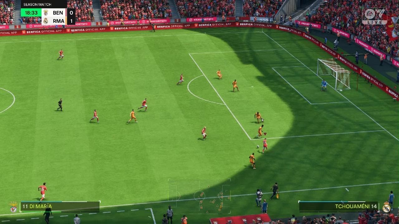 FC 25 Seasons - BEN vs RMA (full game) - YouTube
