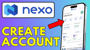 How To Create Nexo Account
