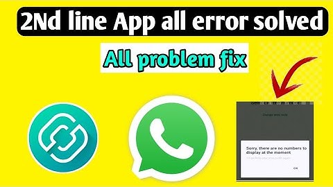 Sorry there are no numbers To Display at The momemt 2ND LINE issues Fixed Saim tech info
