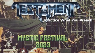 TESTAMENT - Practice What You Preach @Gdansk, Poland [08.06.2023 - Mystic Festival 2023]