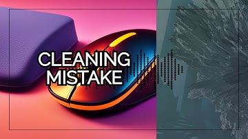 The Optical Mouse Cleaning Mistake You