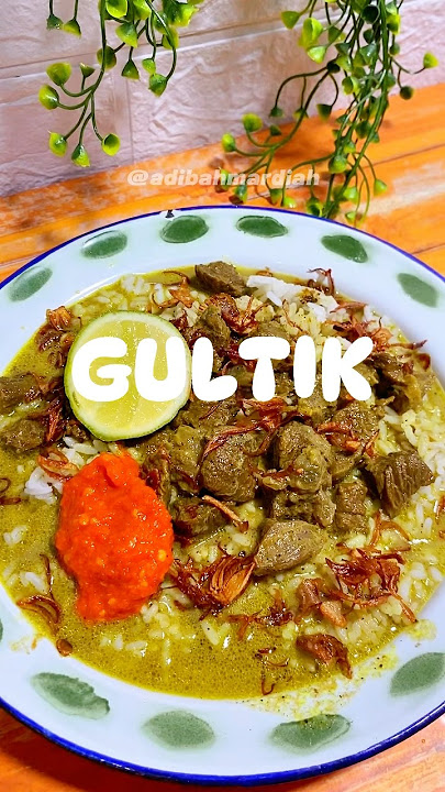 Resep gultik (gulai tikungan) #recipe #cooking #recommended #food #masaksimple #masakanmudah