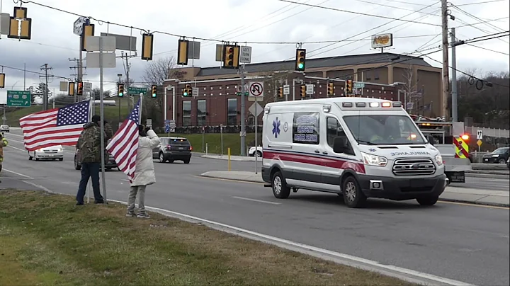 Funeral motorcade for Blair County Corrections Off...