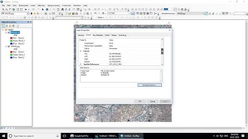 Georeferencing on ESRI ArcGIS using Google Earth Ground Control Point (GCPs)