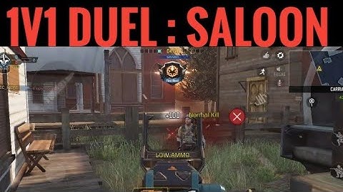 CALL OF DUTY MOBILE ADDS NEW 1v1 DUEL MAP SALOON || FEATURED GAMEPLAY