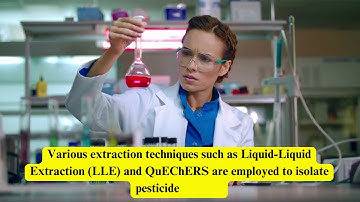 Pesticide Residue Analysis, analytical methods and techniques