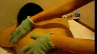 気持ち良い♪ アカスリで～す！！