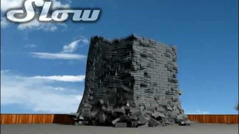 Collapsing Building With 3ds Max