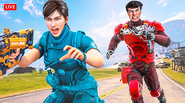 CHOPPING EVERYONE SOLO SQUADS ON BATTLE ROYALE in COD Mobile...