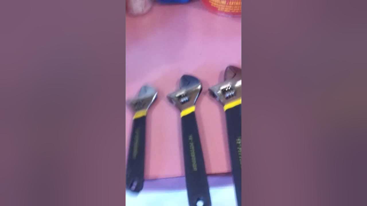 harbor freight adjustable wrenches review YouTube