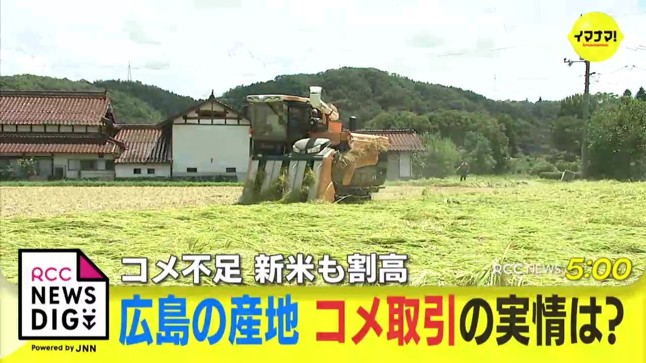 コメ不足で新米も割高…コメ取引の実情は 農家にとっては「元の値段に戻った」との受け止めも 農業資材高騰の中で抱える理不尽な思い - YouTube
