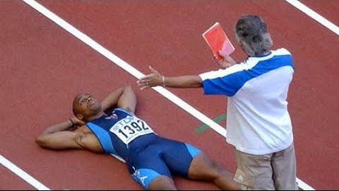The Most Controversial CRASH OUT in Sprinting History