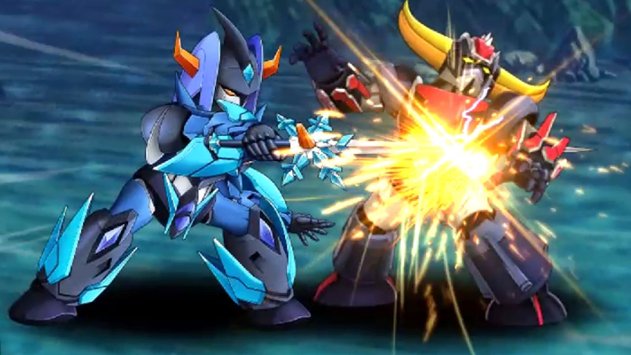 SRW DD: Grendizer U (Duke) VS Aquadizer (Teronna)[Rubina スパロボ
