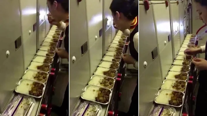Chinese flight attendant suspended for eating leftover meals - DayDayNews