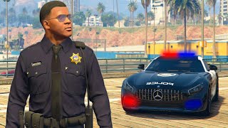 JUGANDO como POLICÍA en GTA 5 screenshot 5