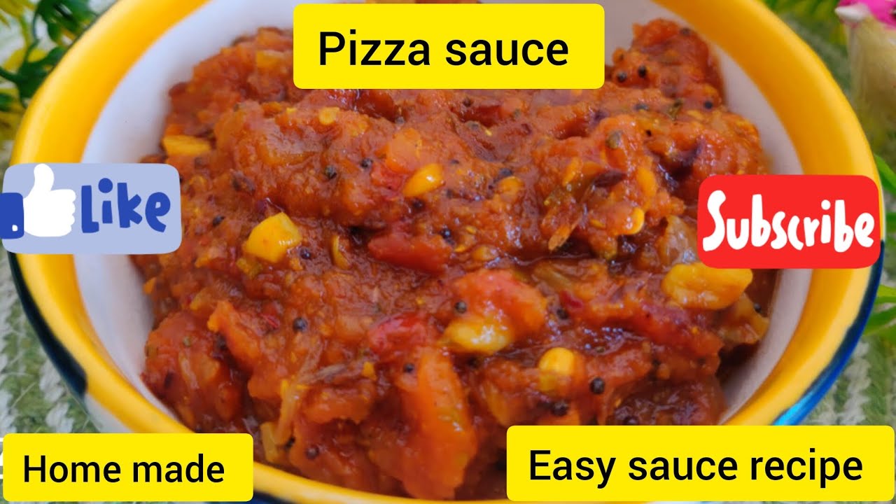 Pizza pasta sauce recipe How to make pizza sauce at home घर पर ही