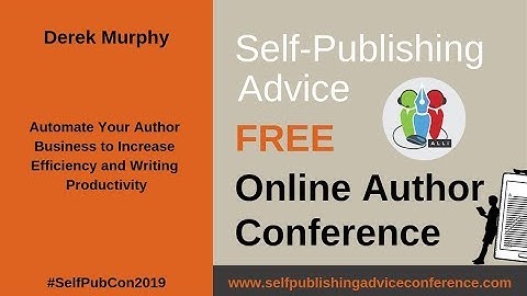 Derek Murphy: Automate Your Author Business to Increase Efficiency and Writing Productivity