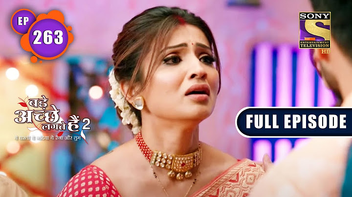 Eshan's Confession | Bade Achhe Lagte Hain 2 | Ep 263 | Full Episode | 31 Aug 2022