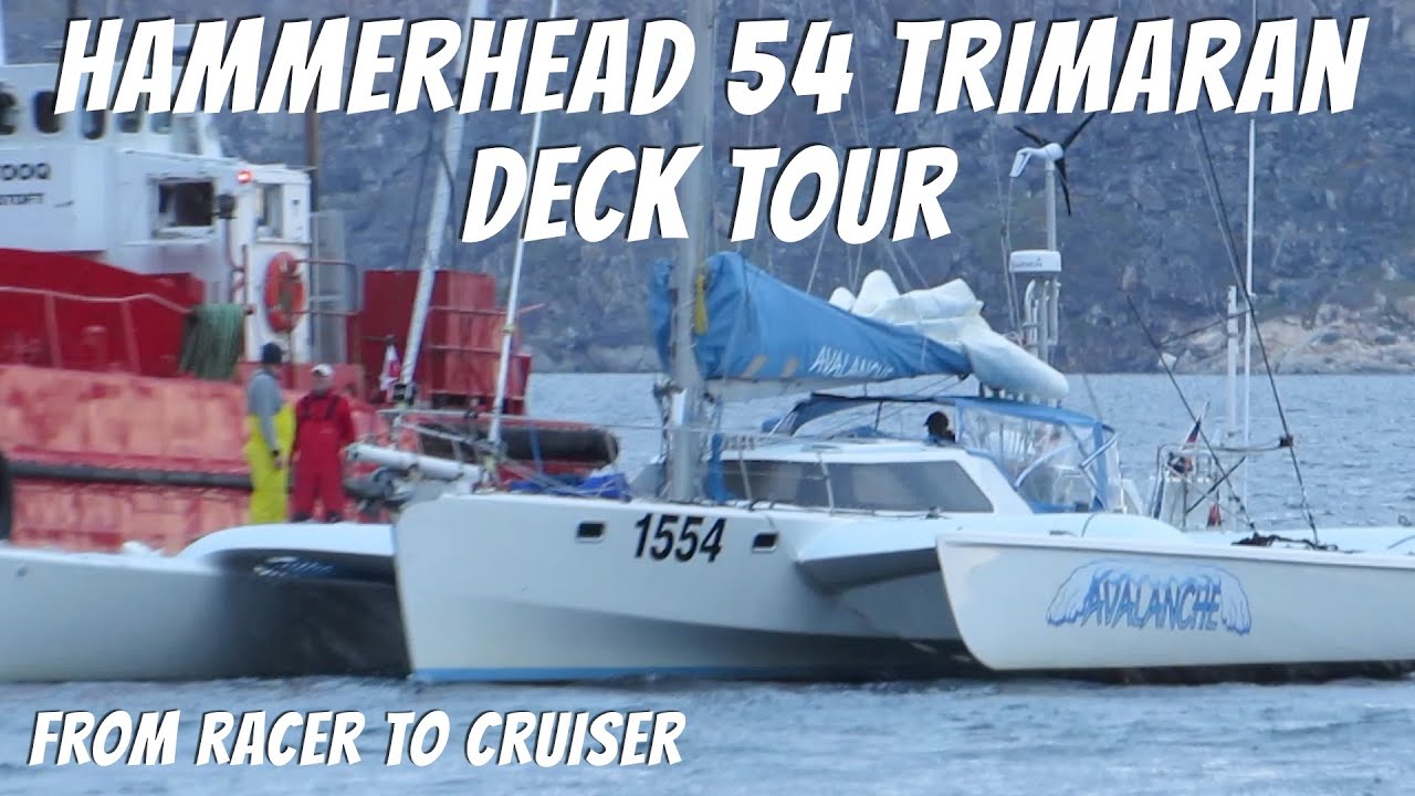 Hammerhead 54 Deck Tour & Interview – John Barry s/v Avalanche, Part 4, DrakeParagon Season 5, #39