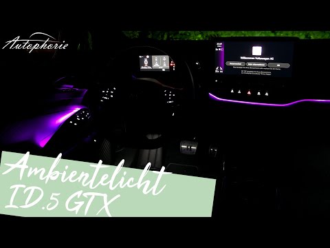 Ambientelicht (30 Farben) im 2022 VW ID.5 [4K] - Autophorie Extra