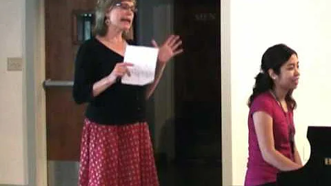 Mozart - Figaro - Voi che sapete - Master Class w/...
