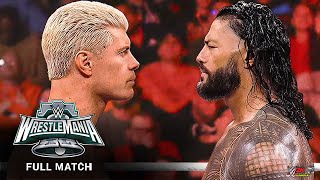 Roman Reigns vs. Cody Rhodes: WrestleMania XL - Ladder Match