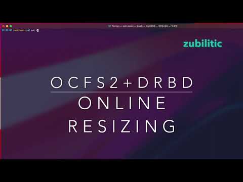 A Linux Story: Online increase of OCFS2+DRBD