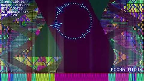 [BLACK MIDI - PFA NO LAG!!] Song that keeps repeating the same sounds - 8 million notes