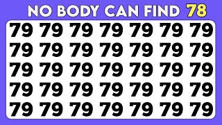Find the Odd One Out | Test Your Observation Skills Talent | Number and Letter Logic Edition  screenshot 3
