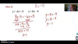 7-2 Part A Substitution Notes/Ex