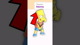 [ Homer Let The Barts Out ] ROBLOX Speed Draw MEMES 😂 #art #roblox #speeddraw