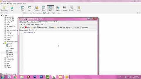 Cara membuat Database "Perusahaan" Menggunakan NAVICAT