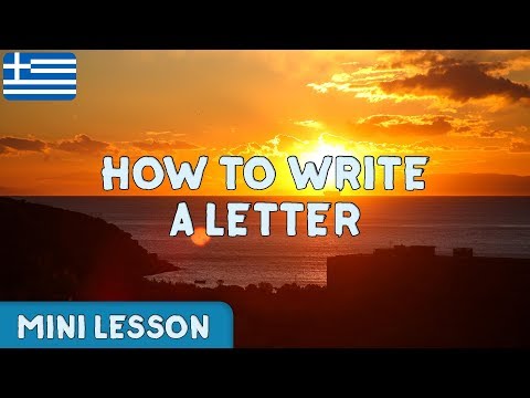 Letter Writing Skills Instructional Video Letter Writing Skills Instructional Video