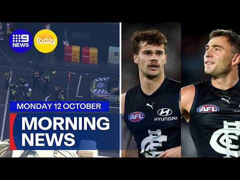 Teen charged over CBD crash; Carlton rocked by off-season drug claims | 9 News Australia