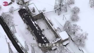 水力発電所で屋根崩落 雪の重みか、新潟県湯沢町