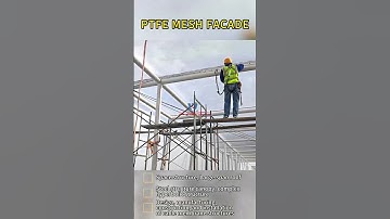 PTFE Facade tensile structure project #buildingstructure #constructionstructure #steelstructure