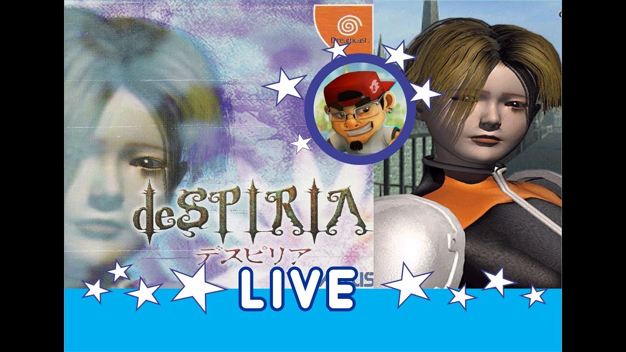 Kamui Plays Live - deSPIRIA - Cyberpunk Horror Bizarre Jrpg - Dreamcast  - Episode 1 (PTBR-ENGLISH)