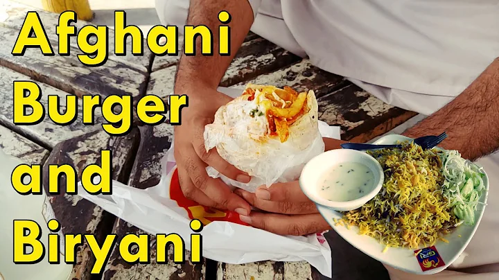 Afghani Burger - Biryani - Gulshan Roll - Najeeb Spot - F10 Islamabad, Pakistan | Vlog 5